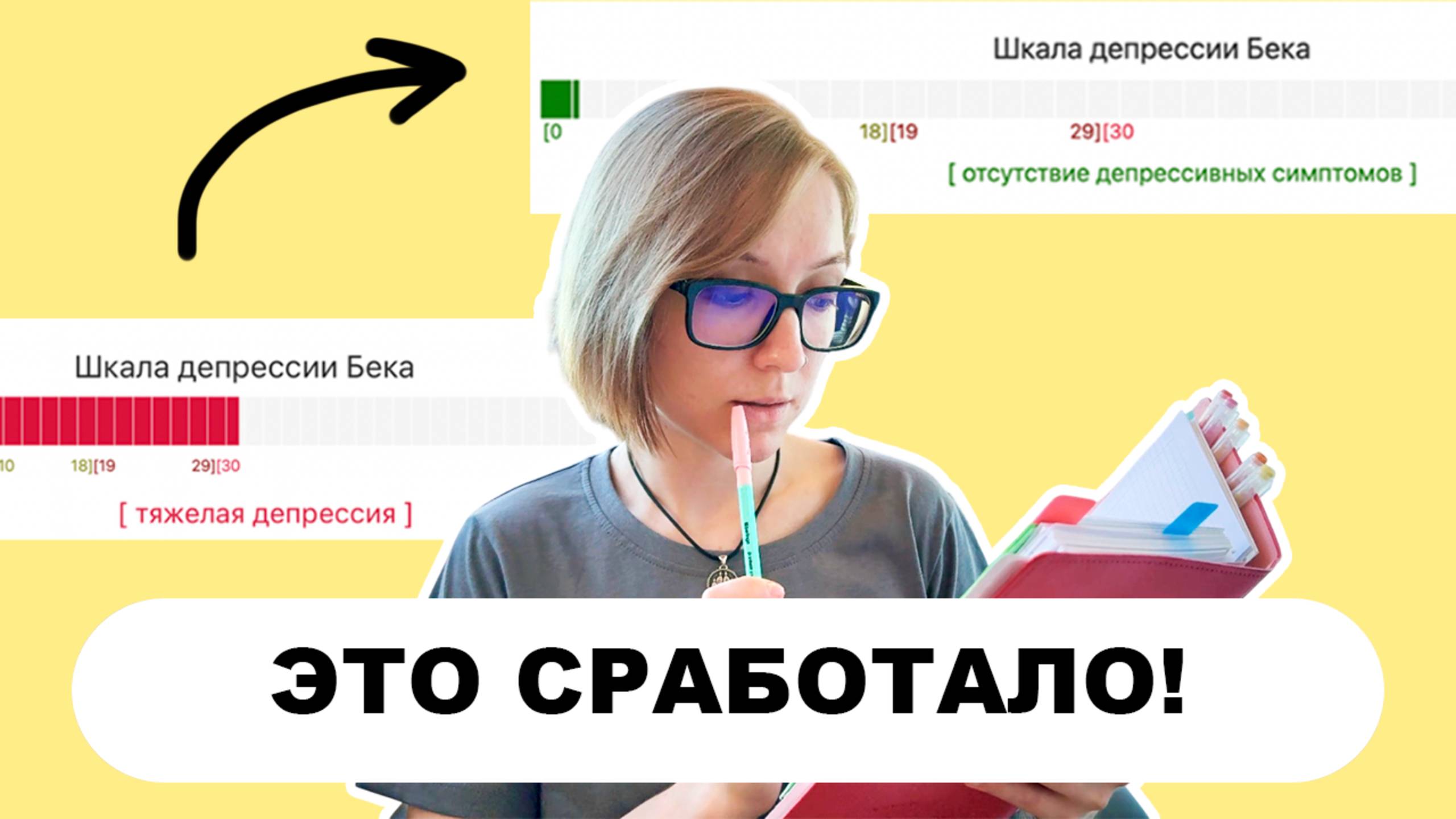 Записывала 3 хороших события и мне стало лучше (мой эксперимент)