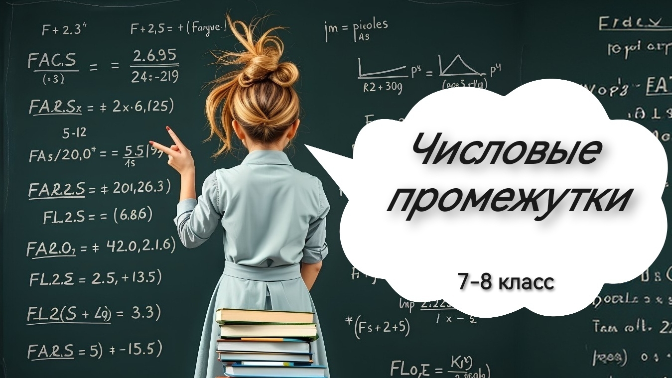 Числовые промежутки. Алгебра. 8 класс