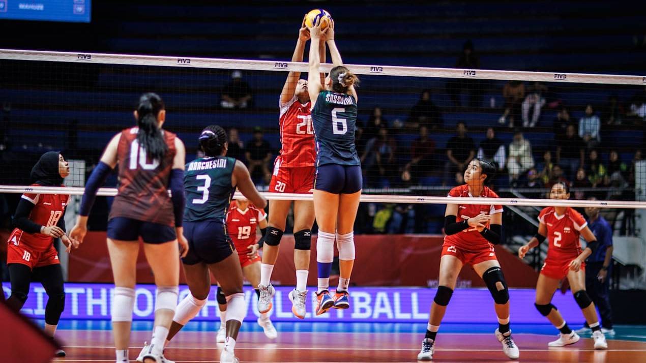 Волейбол. Италия — Индонезия. 1/8 финала. ЧМ-2025 U21