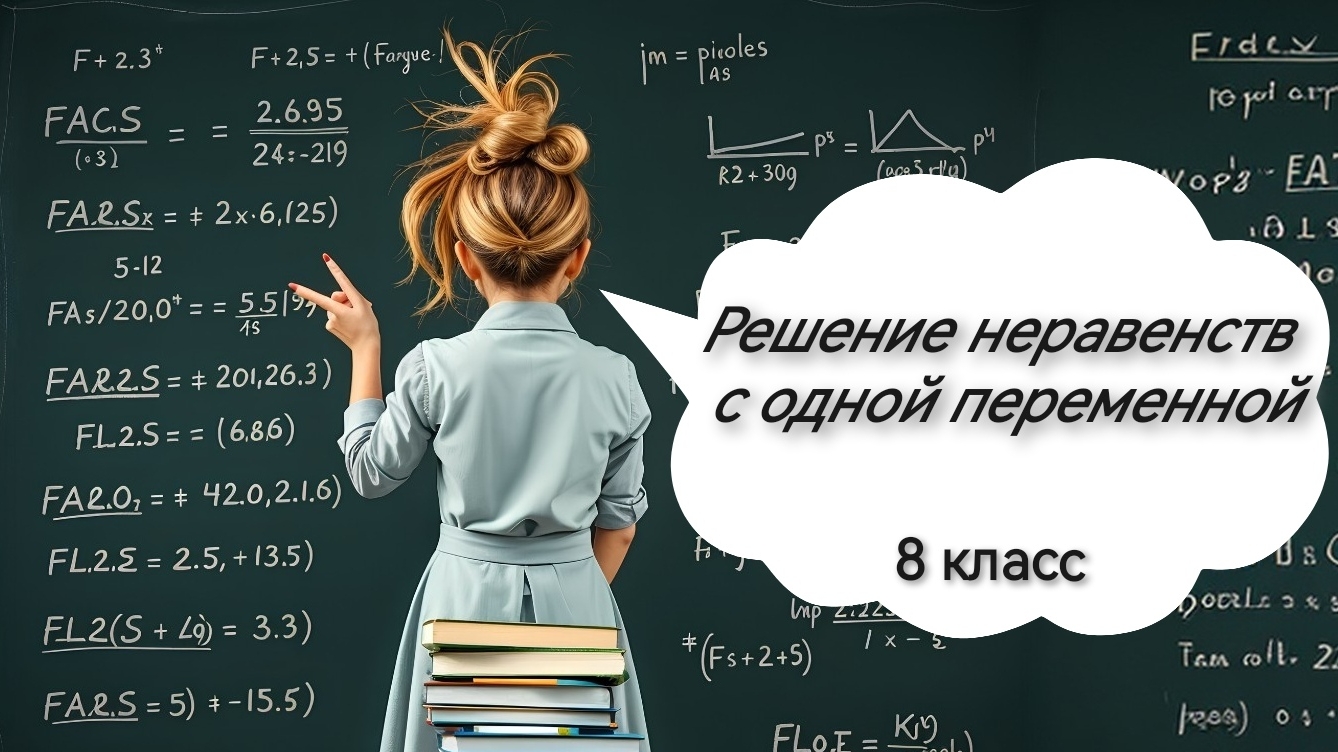 Решение неравенств с одной переменной. Алгебра. 8 класс