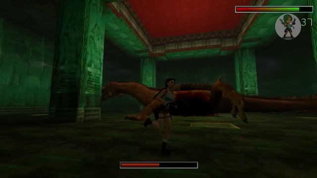 Tomb Raider 2 Starring Lara Croft Remastered - Китай. Логово Дракона. Все секреты. 100%