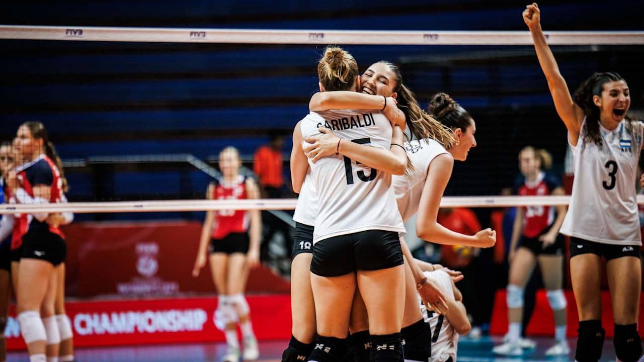 Волейбол. Аргентина — Чехия. 1/8 финала. ЧМ-2025 U21