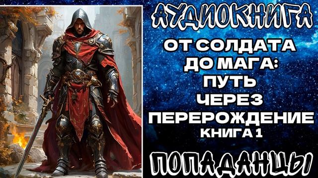 АУДИОКНИГА ПОПАДАНЦЫ: ОТ СОЛДАТА ДО МАГА - ПУТЬ ЧЕРЕЗ ПЕРЕРОЖДЕНИЕ. КНИГА 1