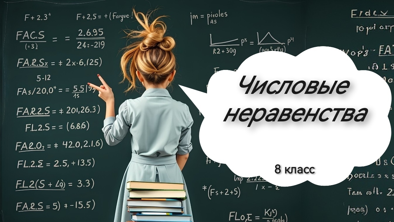 Числовые неравенства. Алгебра. 8 класс