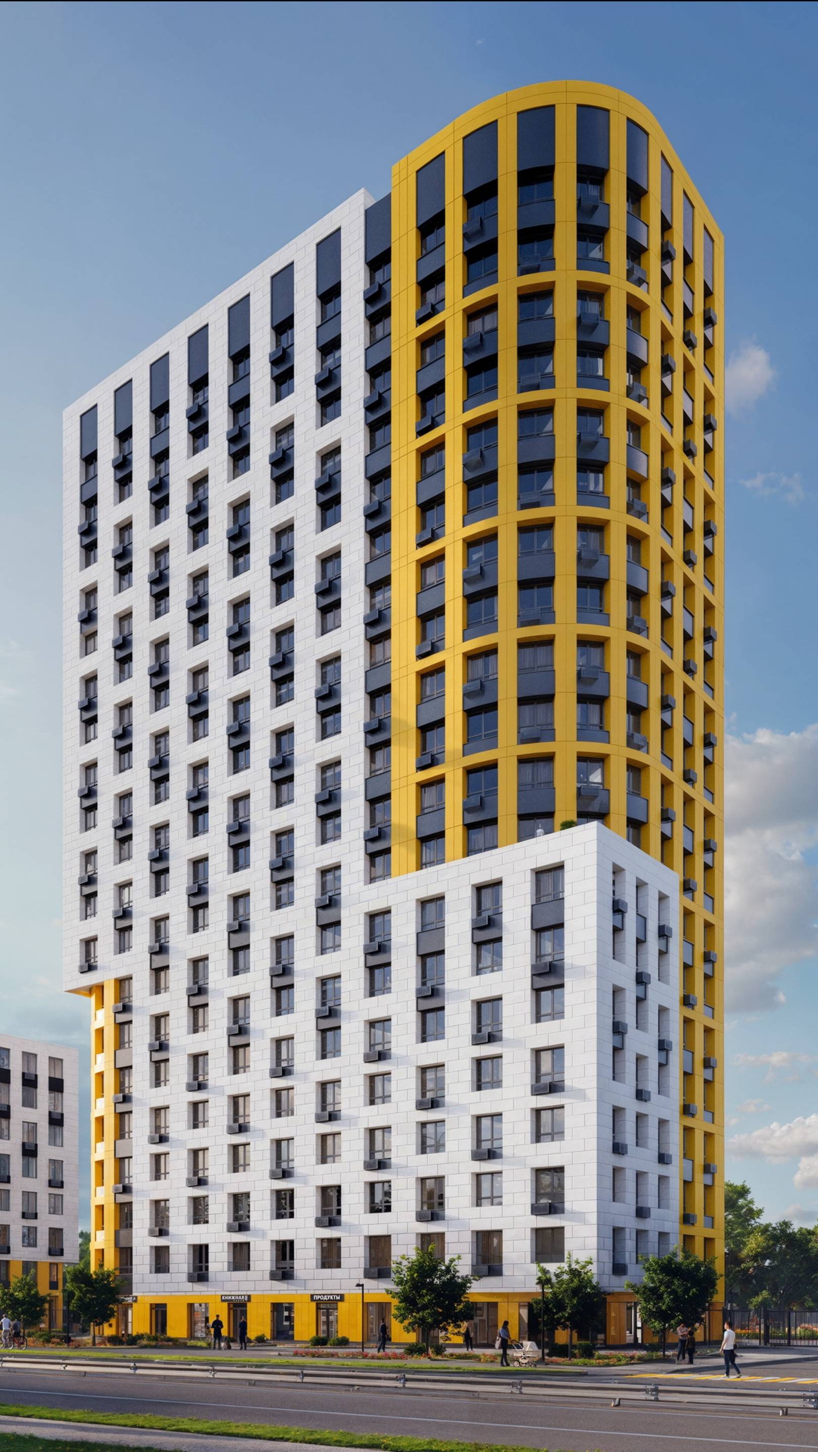 Ход строительства ЖК "Патриот", дом 1 очереди строительства // Московский р-он // Август 2025