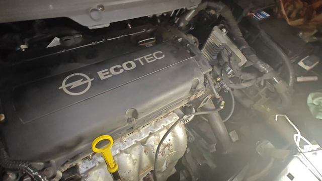 Опель Зафира .Z18XER заваренный теплообменник и холодный термостат на .на паронитовых прокладках.