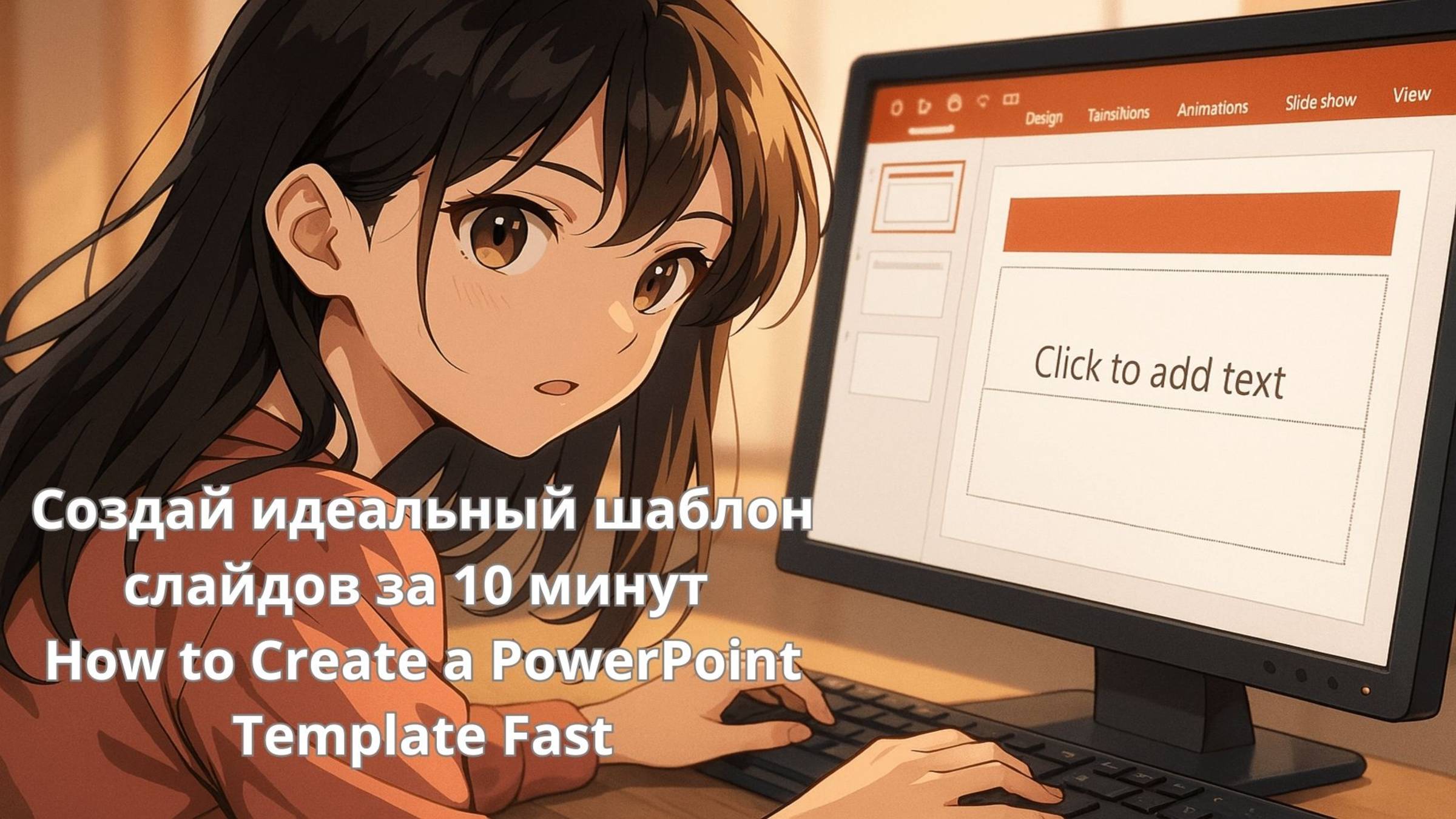 Создай идеальный шаблон слайдов за 10 минут