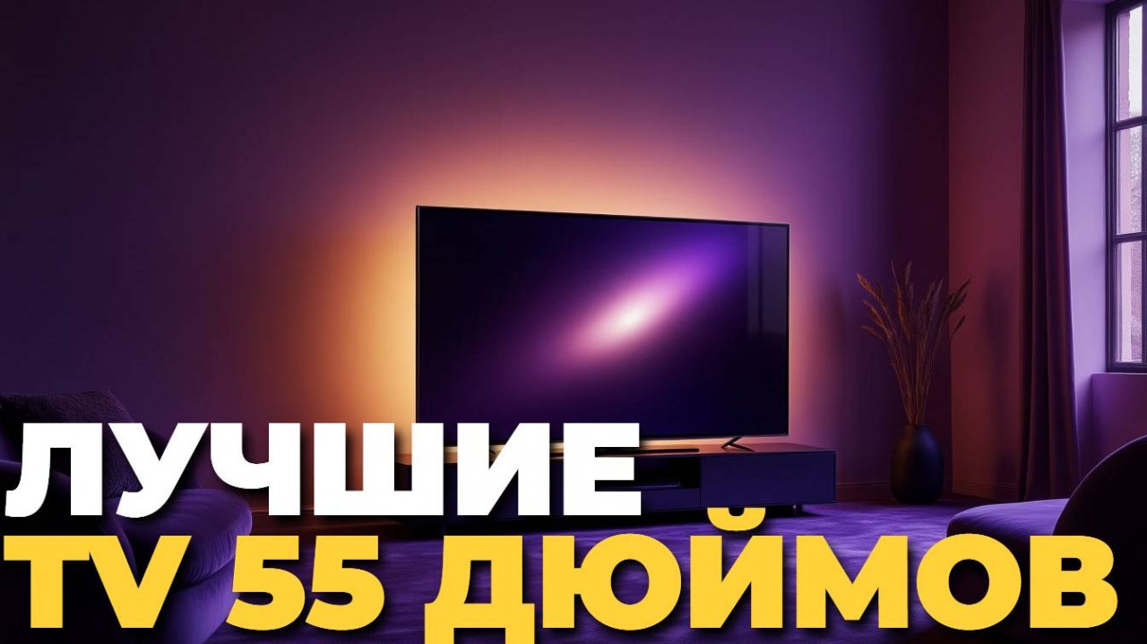 🏆 Лучшие телевизоры 55 дюймов 2025: обзор ТОП-5 моделей для вашего дома! 🏠