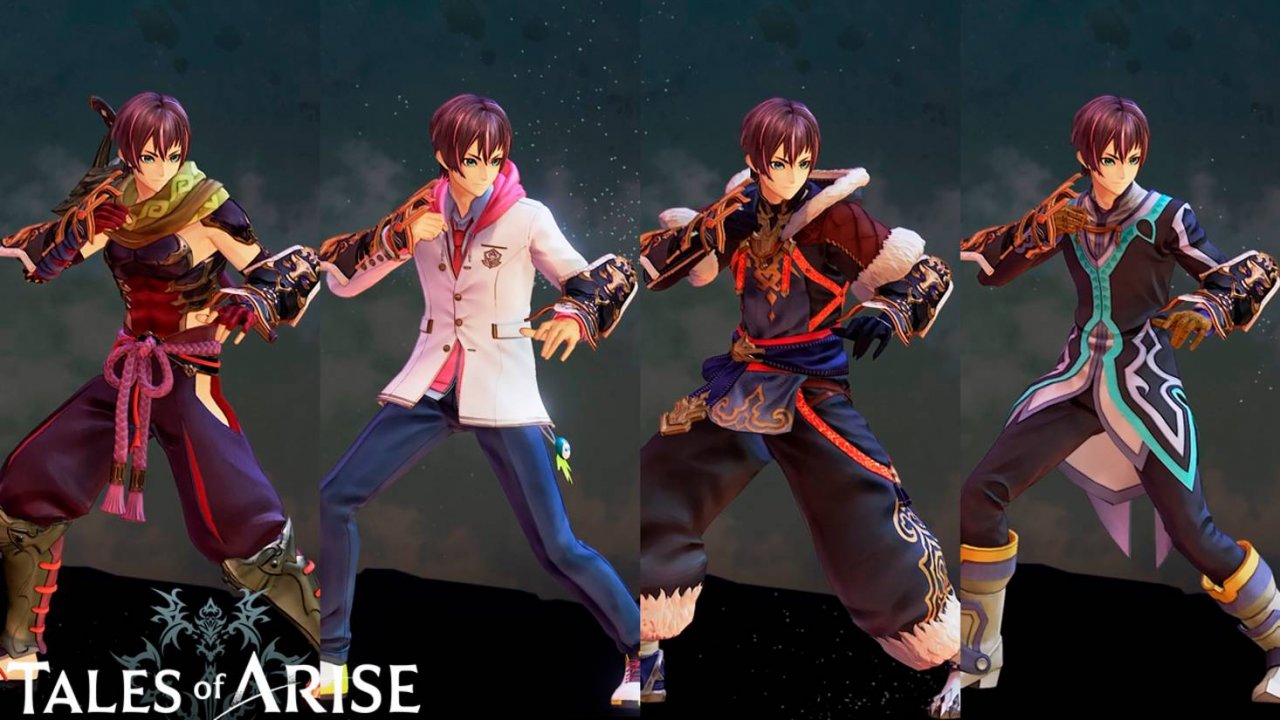 Tales of Arise | Лоу | Все костюмы, стрижки, стили, примочки, облики оружия