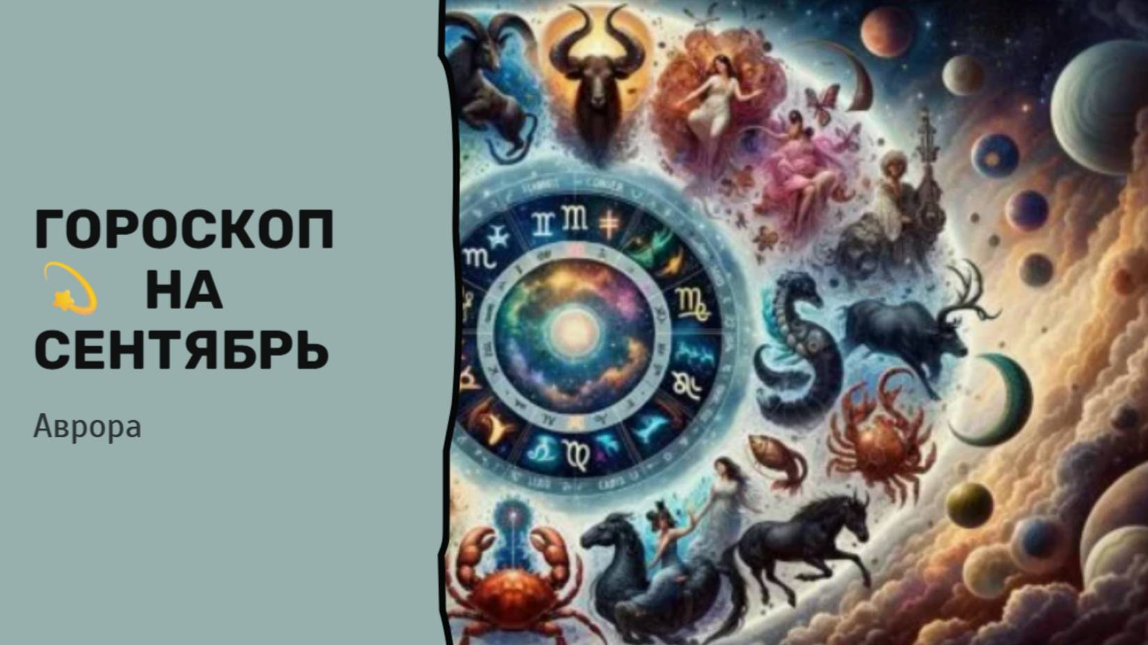ГОРОСКОП 💫 Весы  на Сентябрь