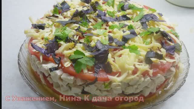 Всё лето готовлю этот салат из кабачков и баклажанов! Рецепт который перевернет ваше сознание!