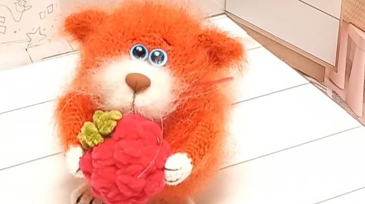 17.08.25  отчет №3 в марафоне  "Бешеные крючки на рутуб -4". #вязаниеигрушек#крючком