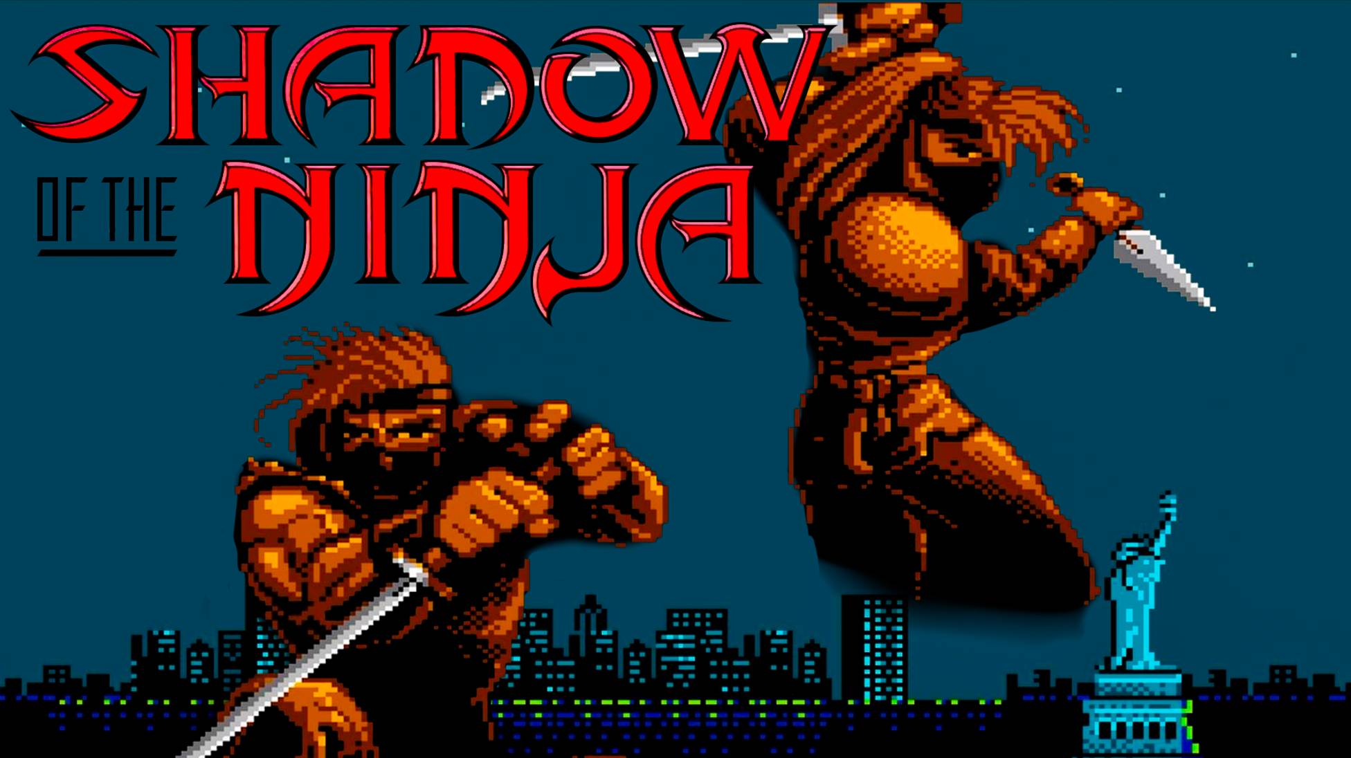 Эпичная Shadow of the Ninja Dendy