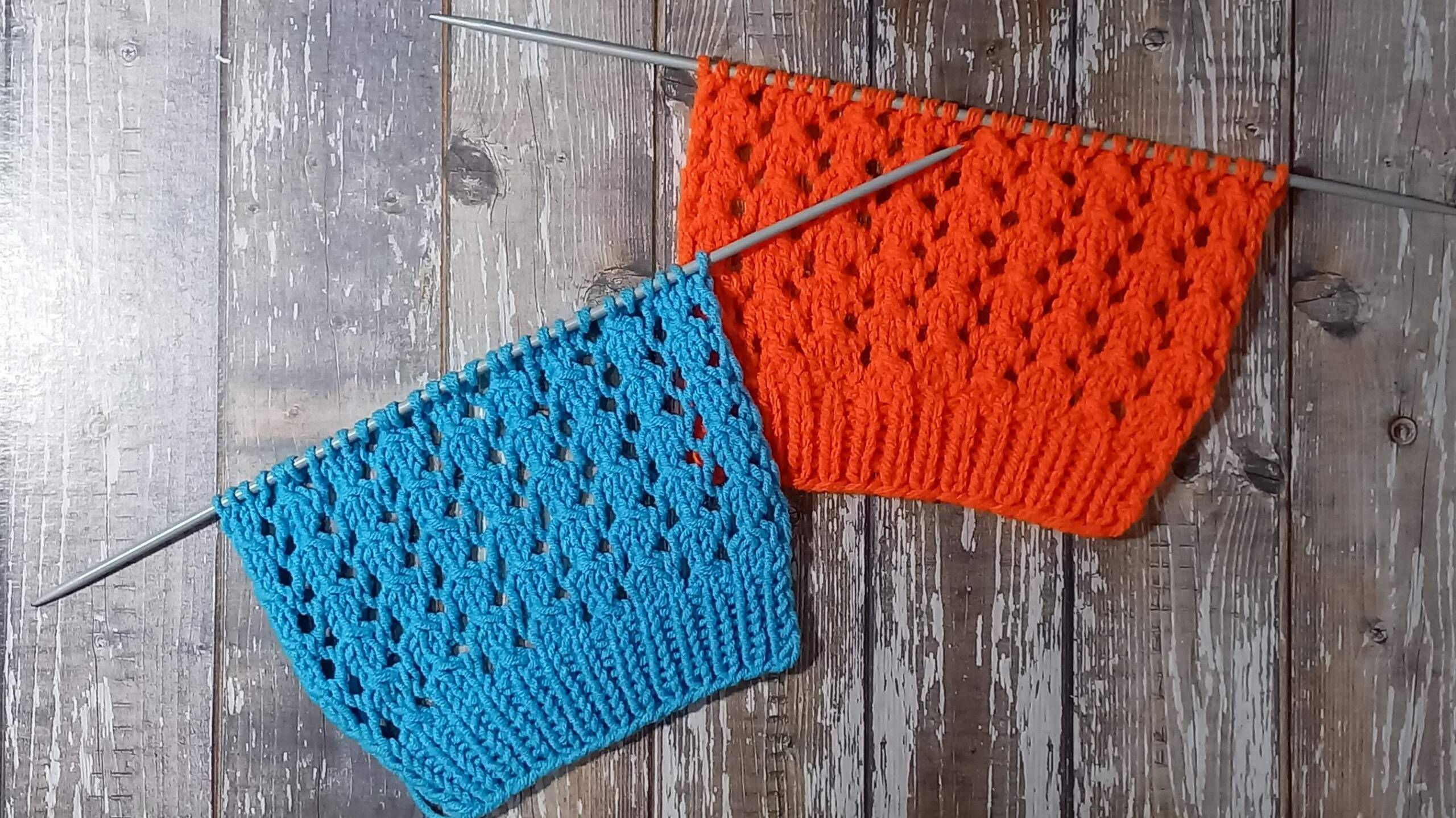 МК Узор спицами