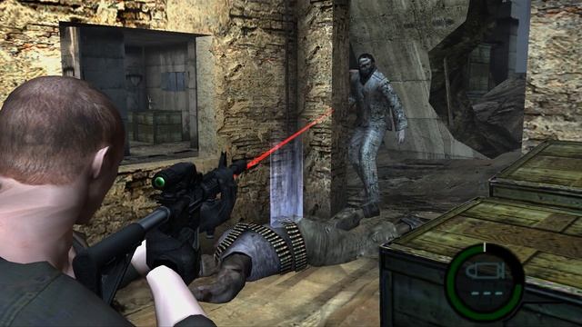 Resident Evil 4 Наемник Джейк Мюллер Башня Босс Рамон Салазар