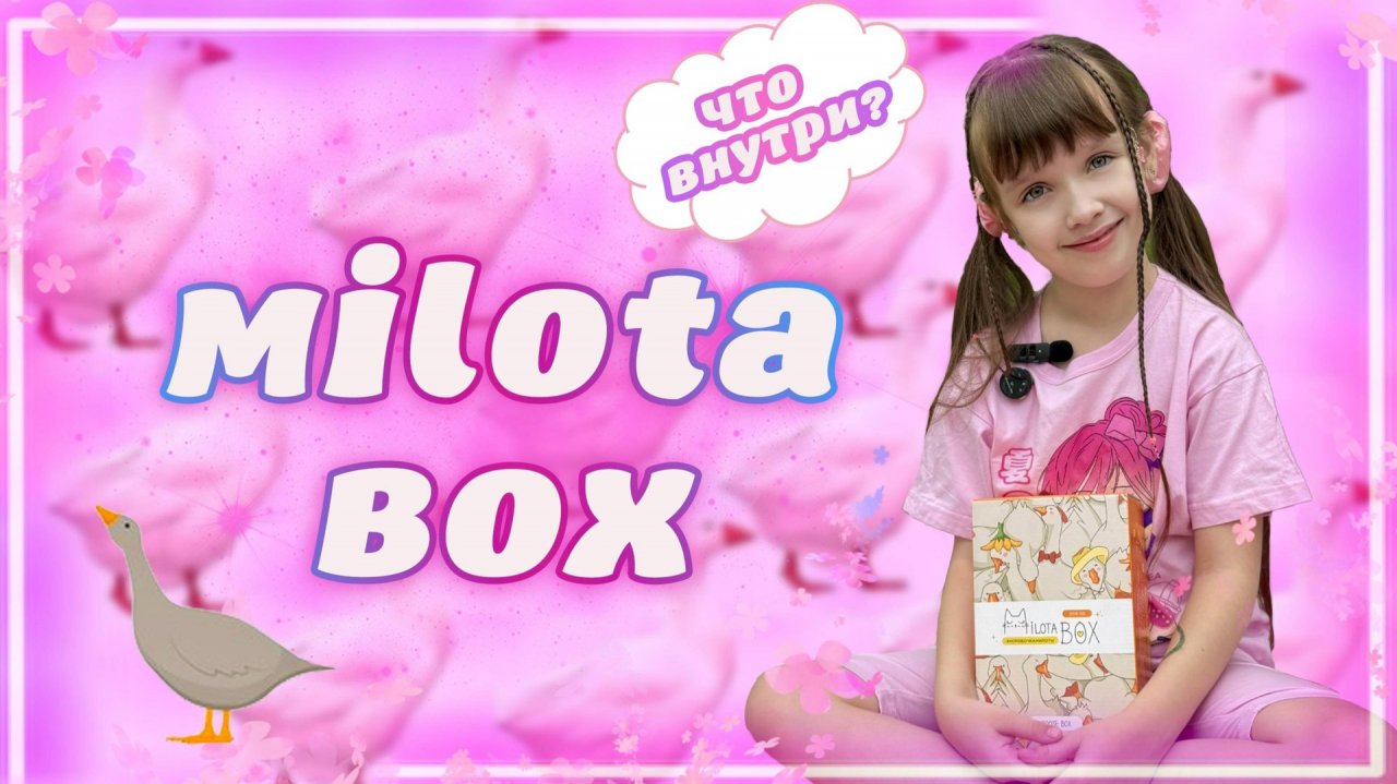Распаковка Milota Box #подарки #milotabox #распаковка
