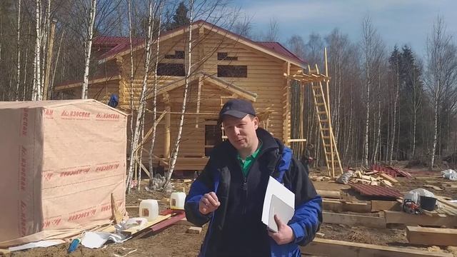 Отзыв заказчика. Индивидуальный проект дома из оцилиндрованного бревна.