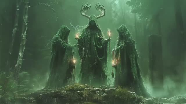 Священная роща - Мистическая музыка кельтов, кельтская музыка друидов, древняя языческая музыка