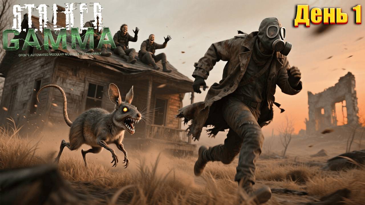 STALKER GAMMA | МАКСИМАЛЬНАЯ СЛОЖНОСТЬ | День 1 (Стрим)