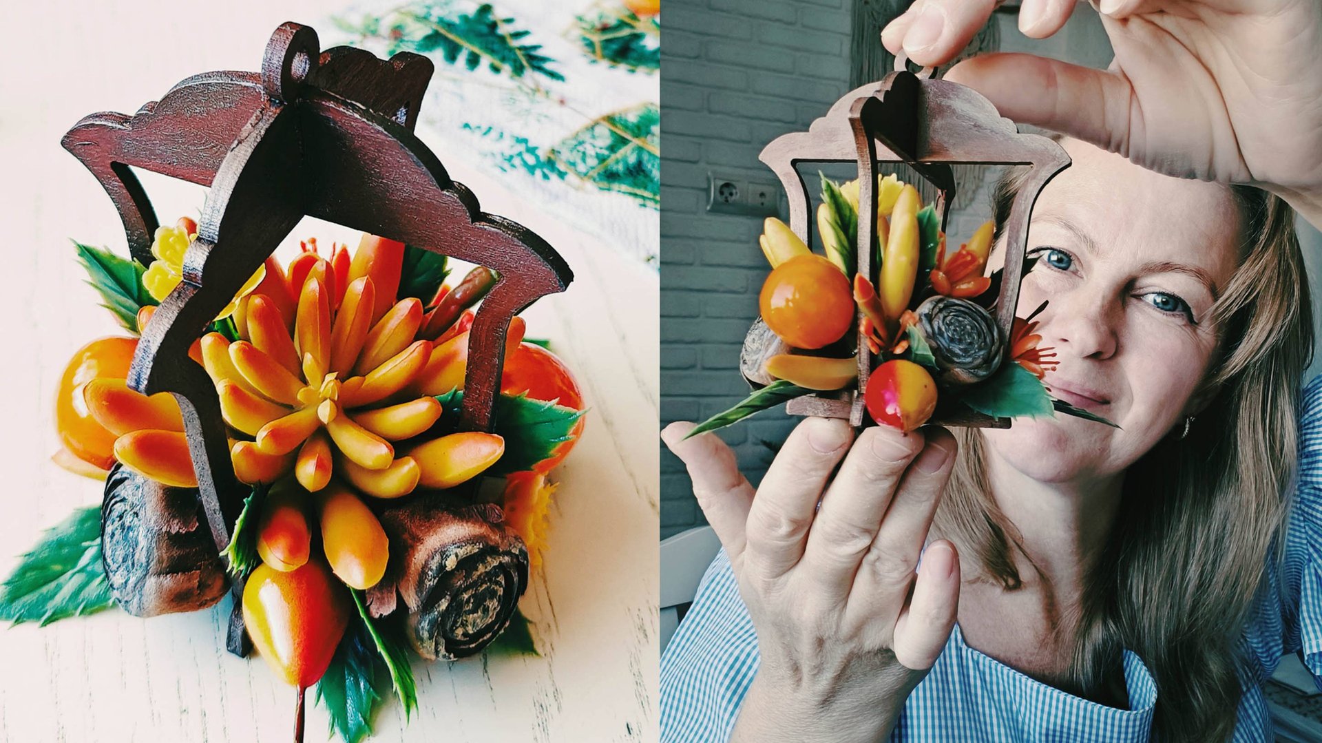 Тёплый огонёк золотой осени: мастер-класс по созданию фонарика