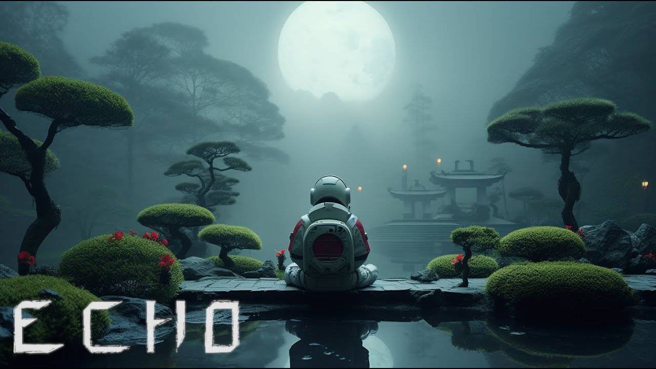 Echo / Relaxing Sci FI Music (With Rain Sounds)