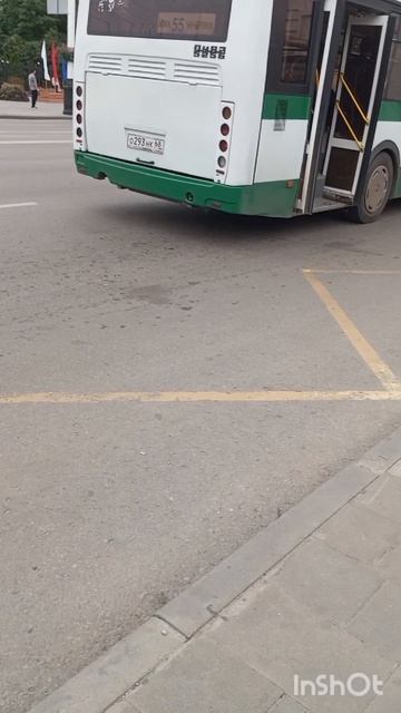 ЛиАЗ 5293 маршрут 55