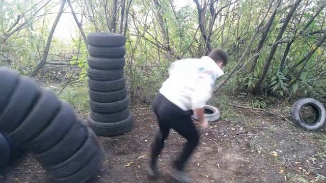 МОЩНЫЙ УСИРО ГЕРИ  (Ushiro geri)  Как бить в реальном бою