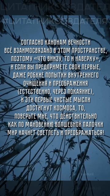 #КС / Всё взаимосвязано