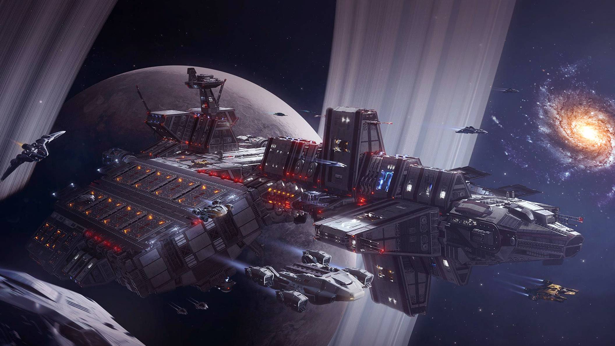 Корабль-носитель эскадрильи /LUNARIA/ ELITE DANGEROUS