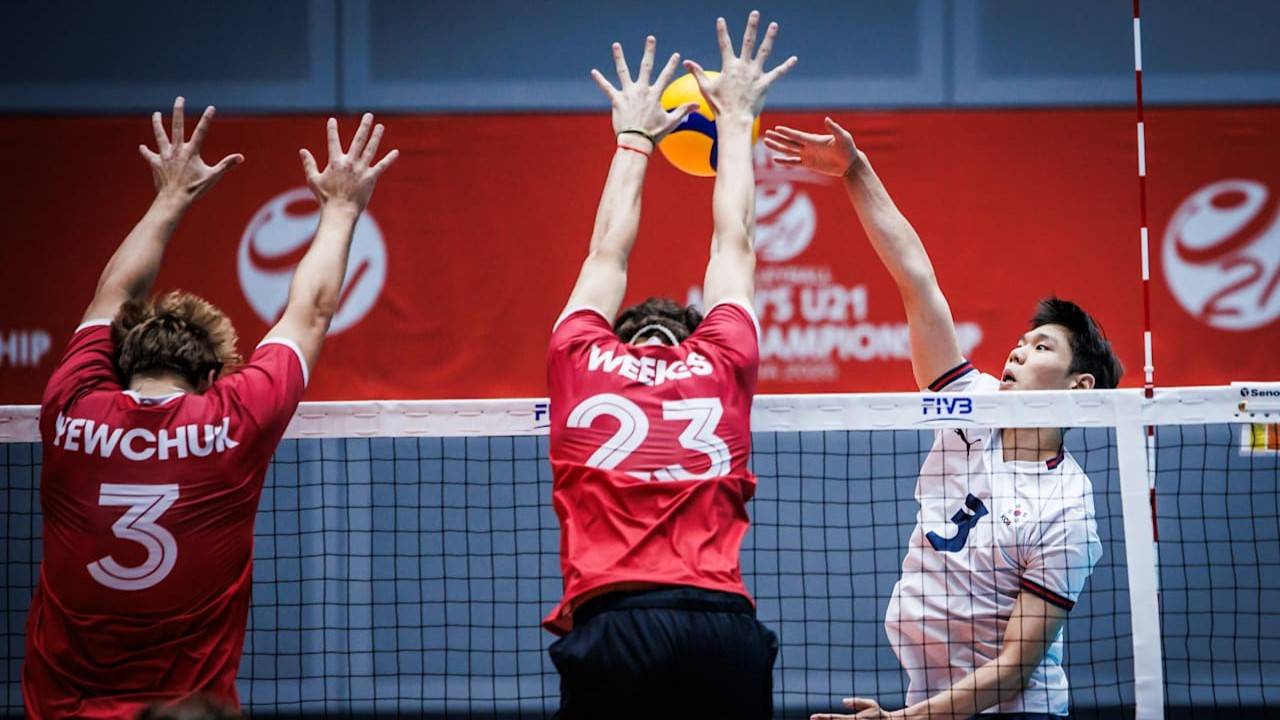 Волейбол. Канада — Корея. Чемпионат мира U21