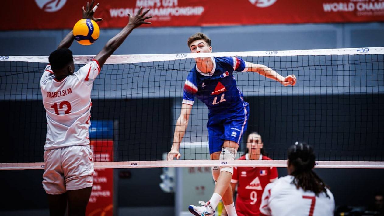 Волейбол. Тунис — Франция. Чемпионат мира U21
