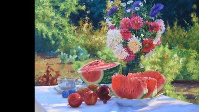 Щедрое лето в натюрмортах Геннадия Кириченко