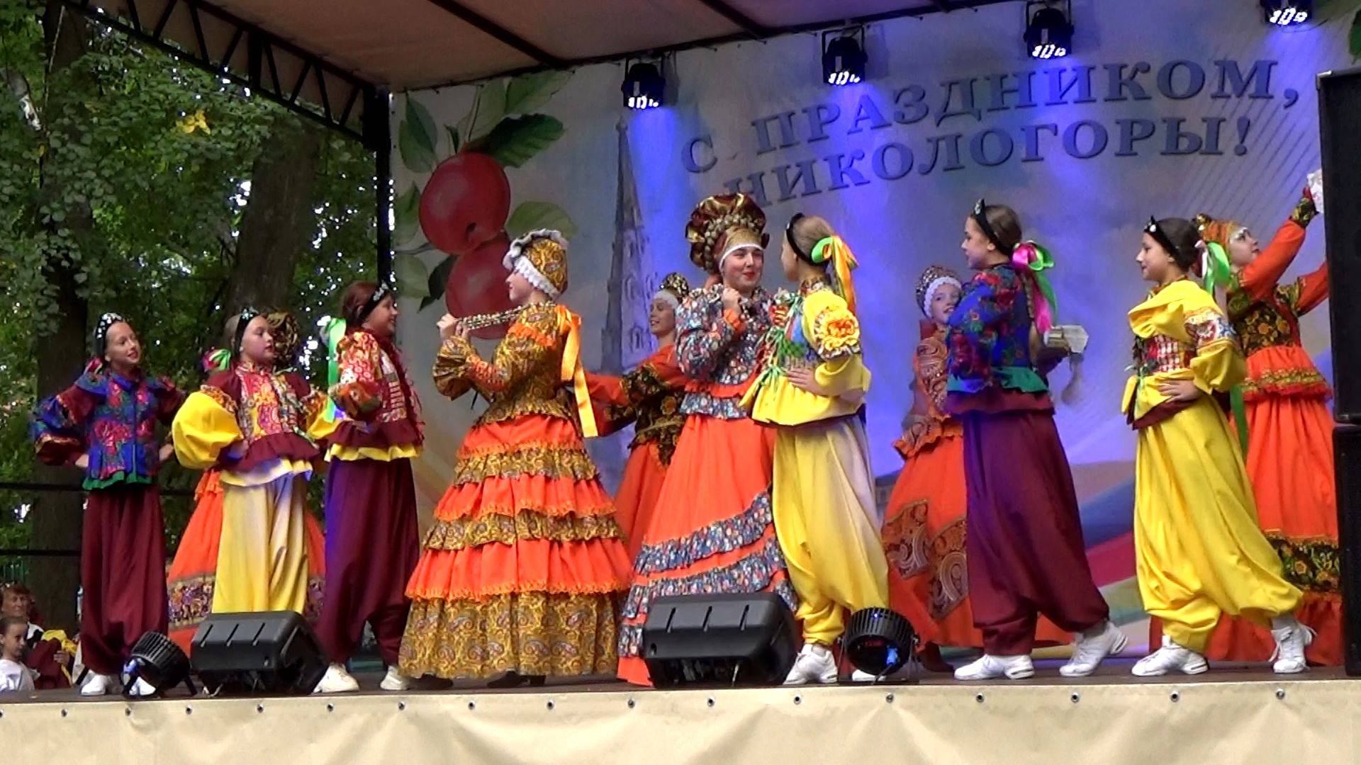 Концерт в праздник 397-летия посёлка Никологоры. 1-я часть