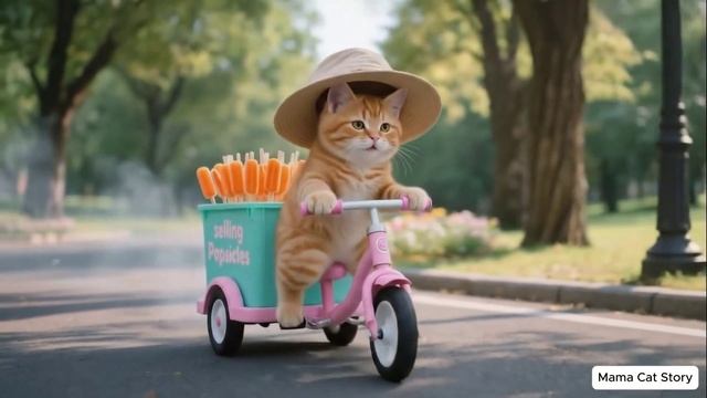 Видео ПРО МАМУ КОШКУ И КОТЯТ😸 для детей