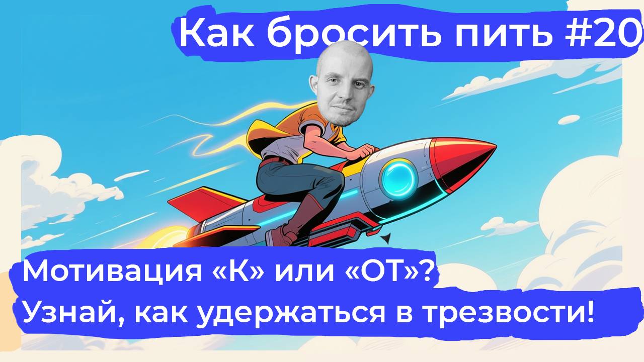 Как бросить пить #20: Страх или цель? Что реально помогает бросить пить? Поговорим о мотивации.