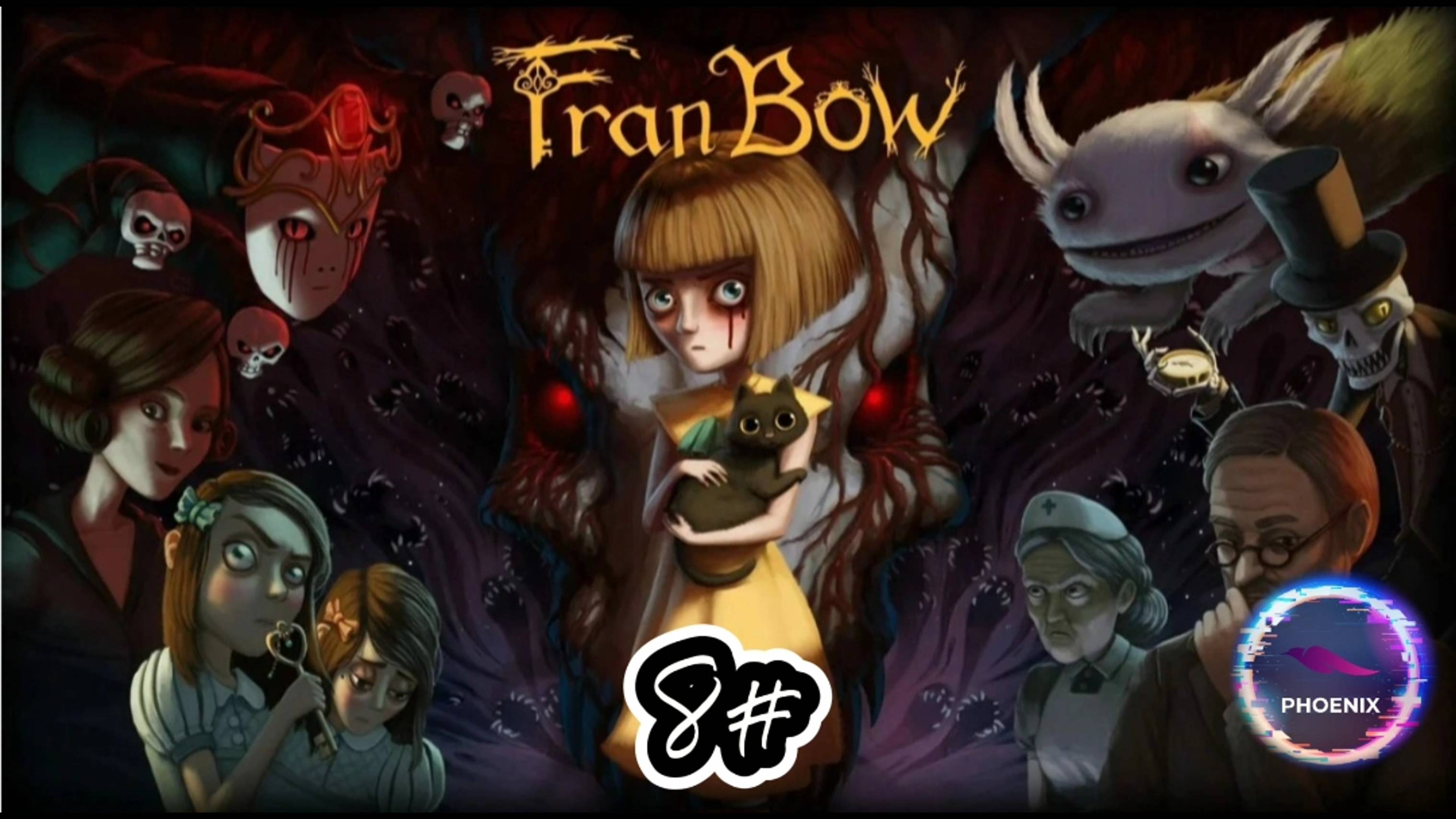 Fran Bow #8 Глава 3: «Вегетативное состояние».