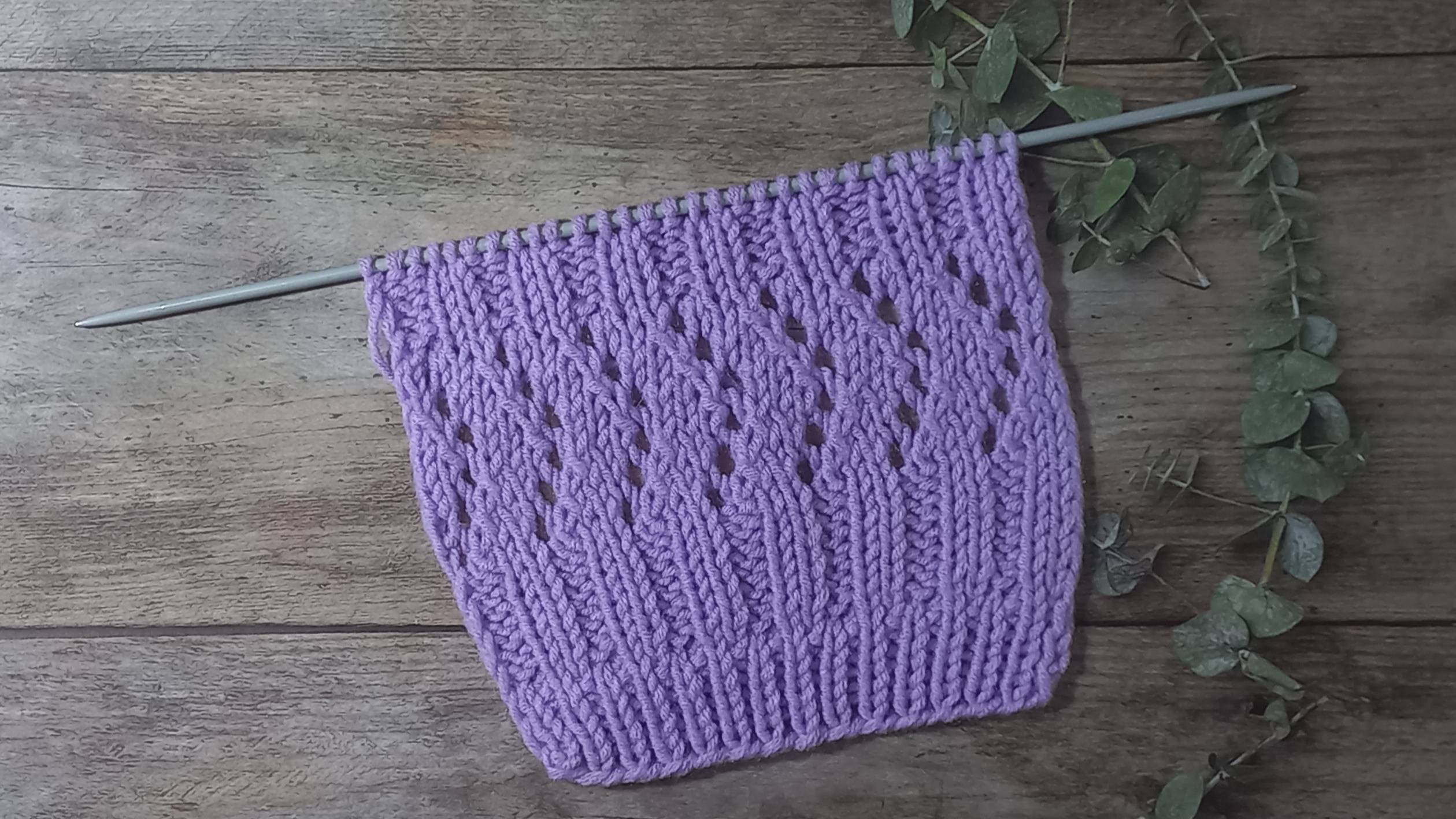 МК Узор спицами