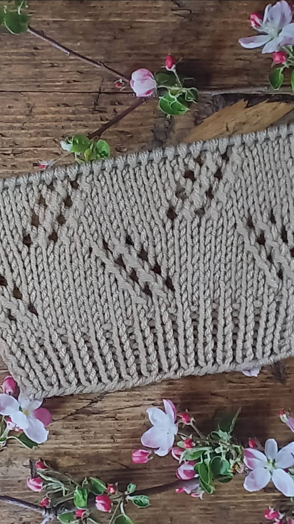 МК Узор спицами