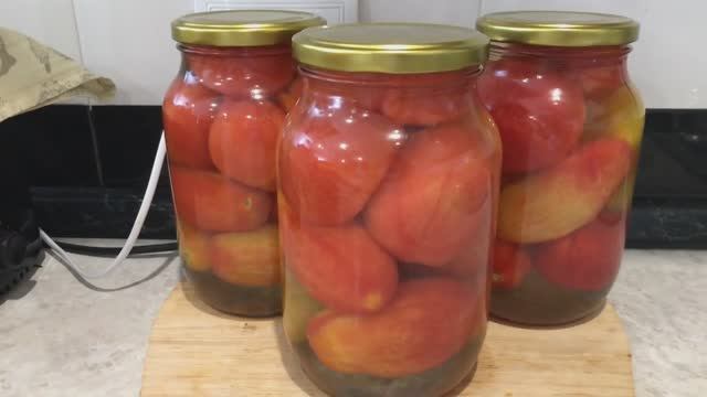 Маринованные томаты на зиму без уксуса.