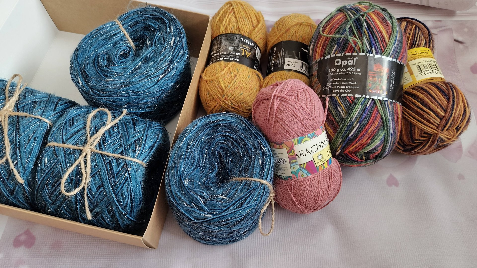 покупка пряжи август 2025