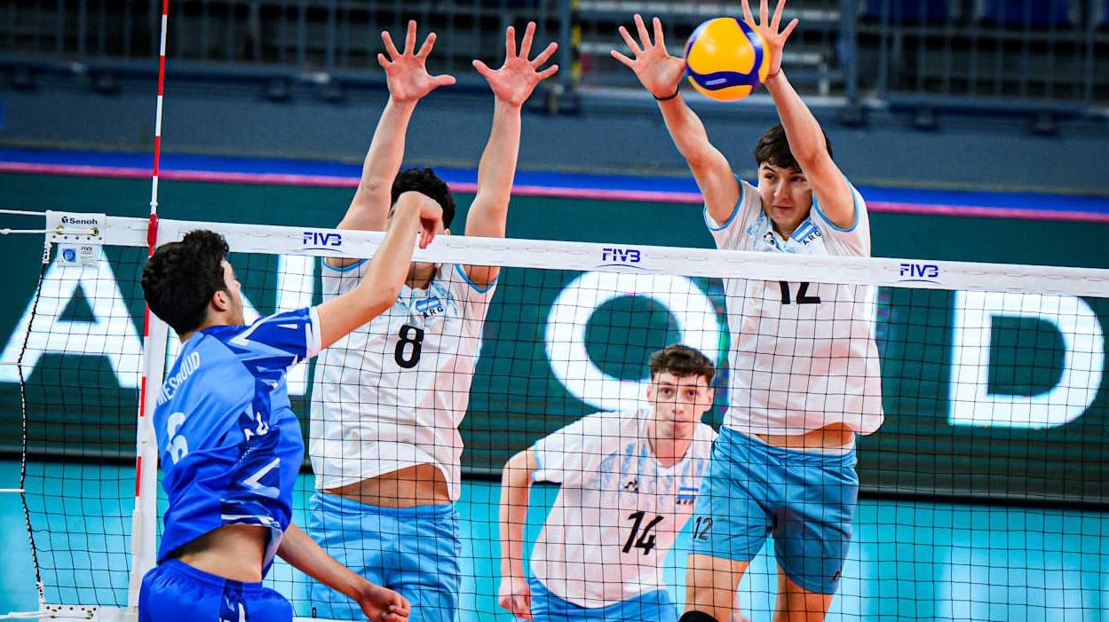 Волейбол. Аргентина — Тунис. Чемпионат мира U21. 23.08.2025