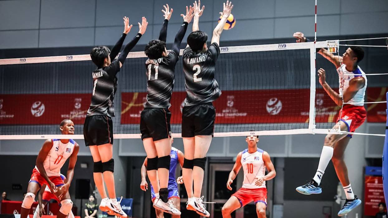 Волейбол. Япония — Куба. Чемпионат мира U21. 23.08.2025