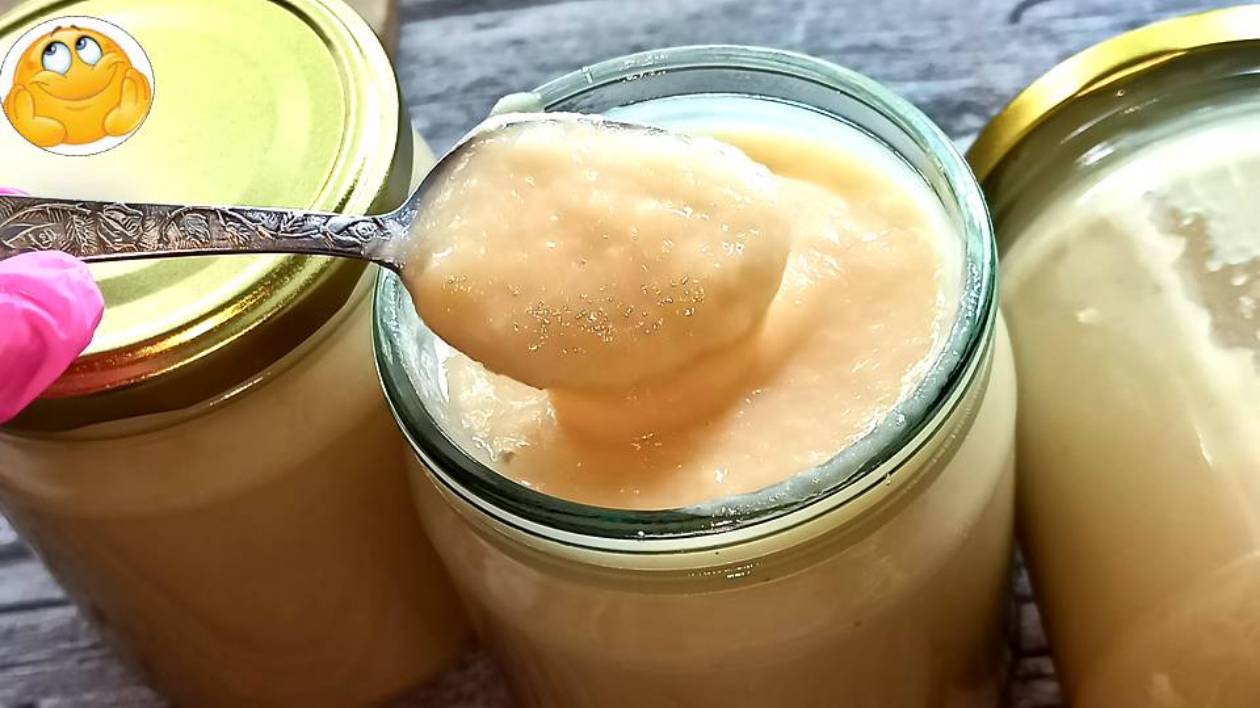 СКОЛЬКО НИ ДЕЛАЙ ВСЕГДА ДО ЗИМЫ СЪЕДАЕМ! НЕЖНЫЙ СЛИВОЧНЫЙ КРЕМ-ПЮРЕ ИЗ ЯБЛОК и СГУЩЁНКИ "Неженка"