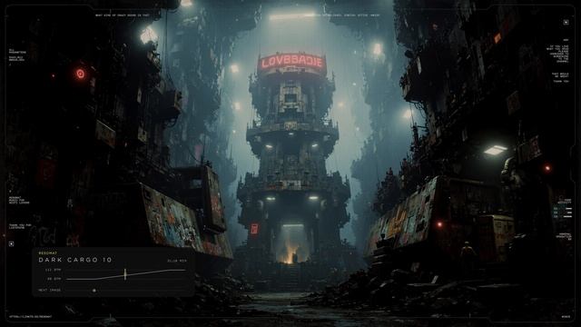 DARK CARGO 10 WITH REENA  Dark industrial space music