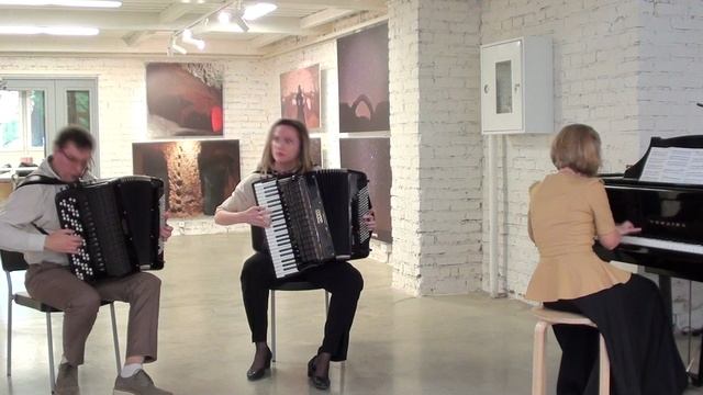 А. Вивальди - Лето (Гроза) из ц-ла Времена года  - Илона Савина (аккордеон), Никита Украинский (баян