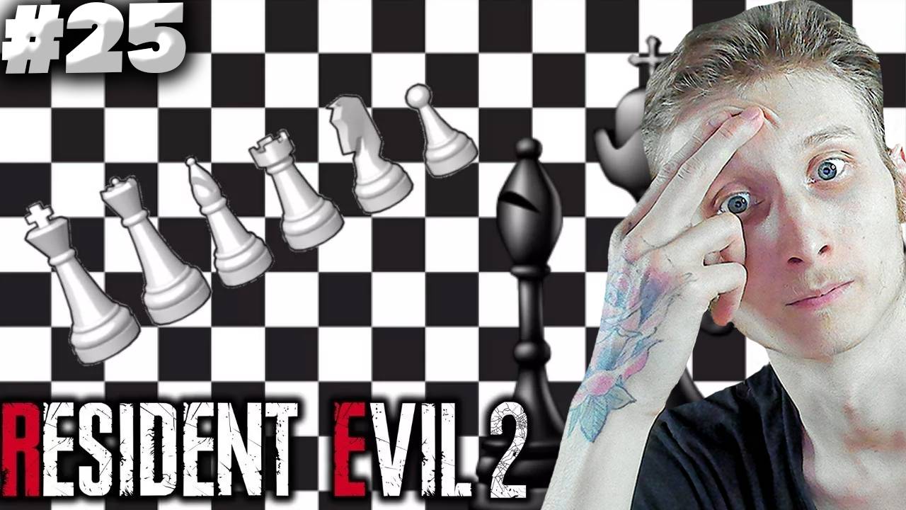 ТРУДНАЯ ЗАГАДКА С ШАХМАТАМИ ► RESIDENT EVIL 2 REMAKE ЗА КЛЭР ► #25