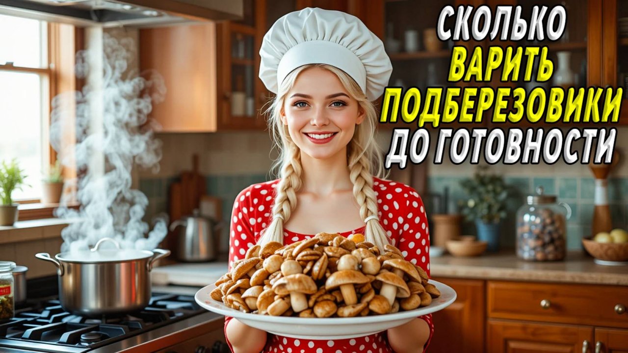 Сколько варить подберезовики до готовности