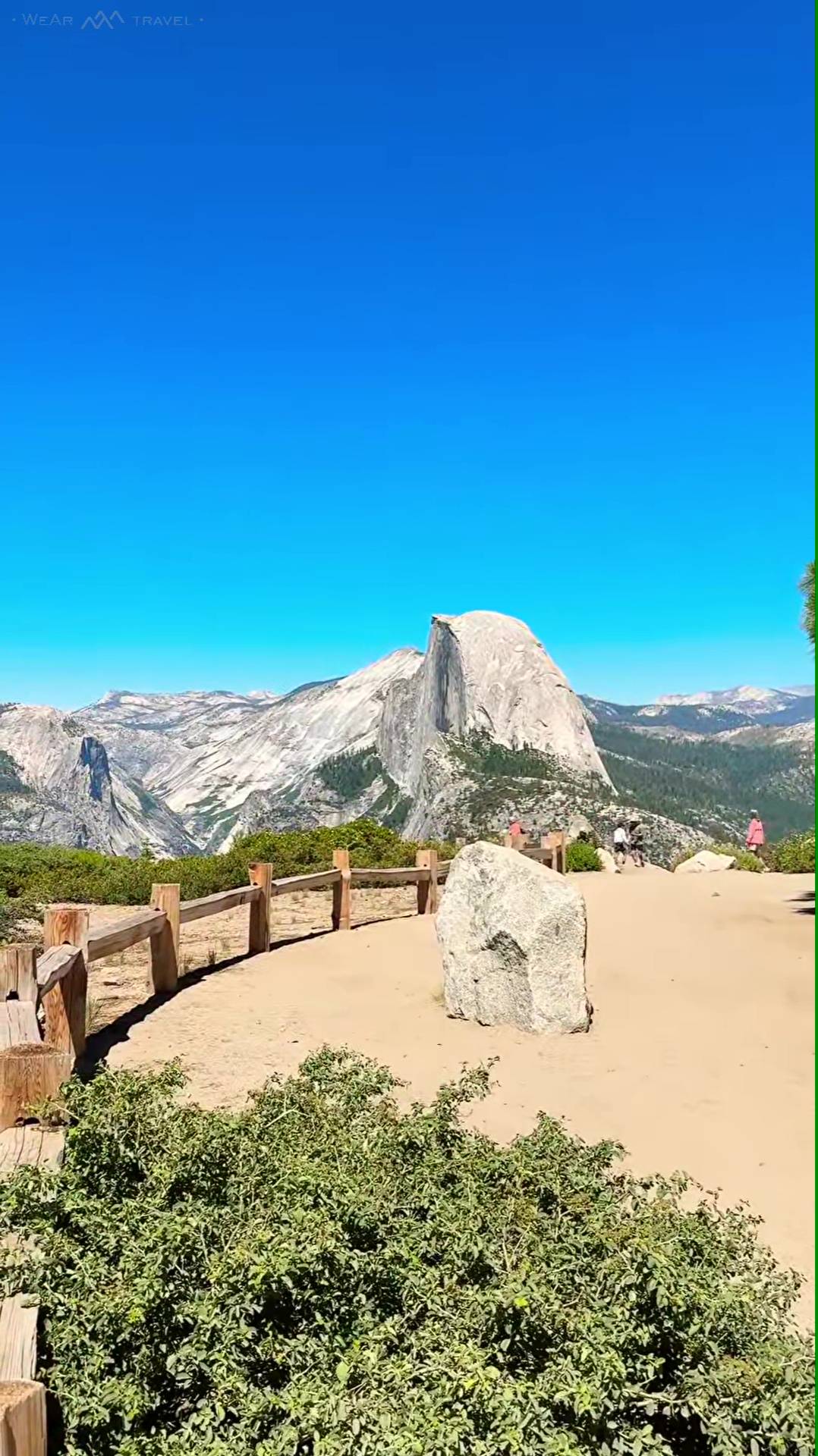 Хаф-Доум, Национальный парк Йосемити 🏞️ Вид с Глейшер-пойнт