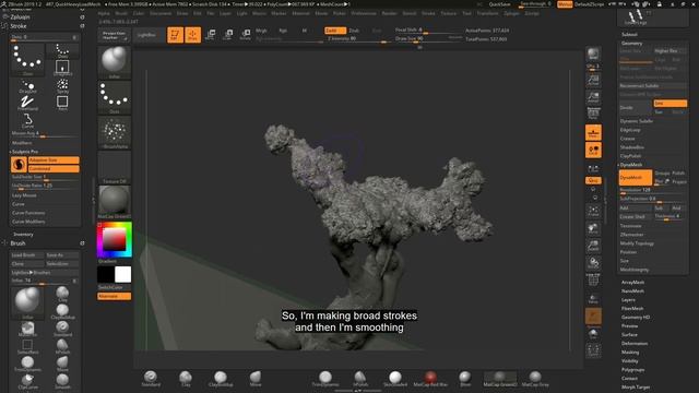 02 - Organic Shapes Sculpting a Complex Tree