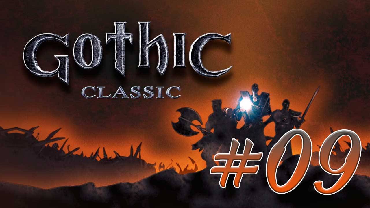 Прохождение Gothic (Готика) #09. Альманах. Кладбище орков. План побега Нового Лагеря